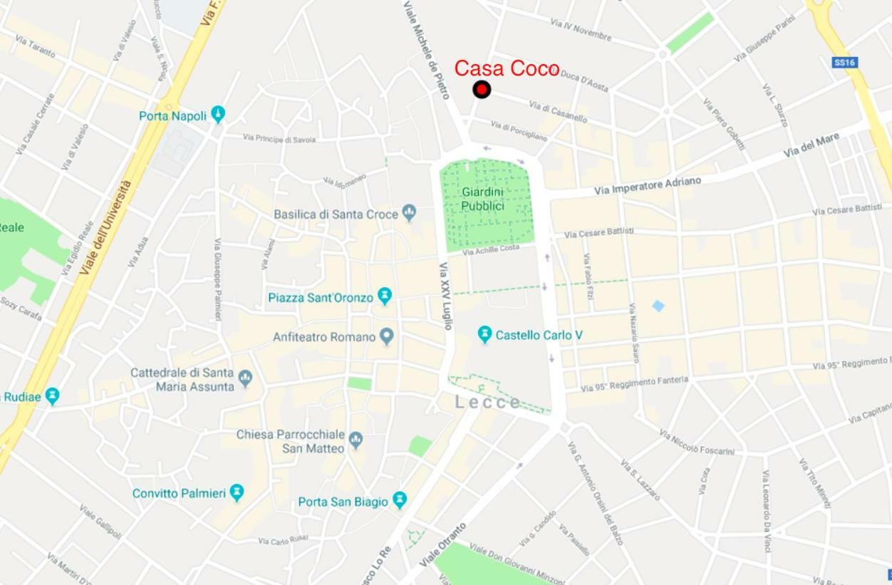 Apartamento Casa Coco Lecce Exterior foto